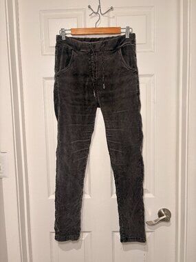 The Porter Collective Acid-washed Stretch Utility Joggers, Sz S